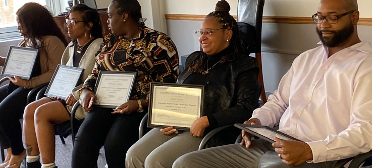 Community Health Worker Certification Program graduates